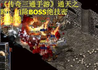 《传奇三通手游》通天之路：扫除BOSS绝技密法速递